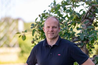 Tommy Bertelsen er direktør i det nystartede anlægsgartnerfirma Havia i Ikast. Foto: PR-foto