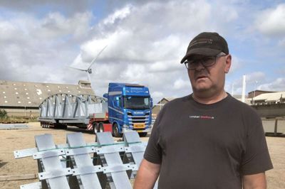 Bent Poulsen har i dag 40-årsjubilæum hos Langkjær Staalbyg. Foto: Privatfoto