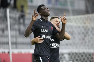 Paul Onuachu har spillet 181 kampe og scoret 74 mål for FC Midtjylland. Foto: Henrik Ole Jensen