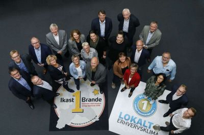 Ikast-Brande Kommune kan for niende gang kalde sig landets mest erhvervsvenlige kommune, og det vækker glæde blandt byrådets medlemmer. Foto: Henrik Ole Jensen