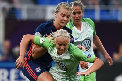 Pernille Harder og Wolfsburg var i målhumør. Foto: Ritzau Scanpix