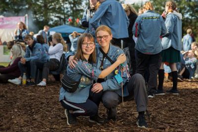 Der var mulighed for både at være sammen med gamle og nye venner til SeniorFestival 2019. Foto: Rieke Poppe