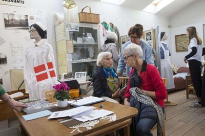 Lørdag 21. september er der åbent hus i Historiens Hus i Museumsgade - her er det Sygehusmuseet. Foto: Henrik Ole Jensen