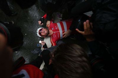 Mads Pedersen vandt VM-guld på landevej tidligere i år. Foto: Ben Stansall/Ritzau Scanpix