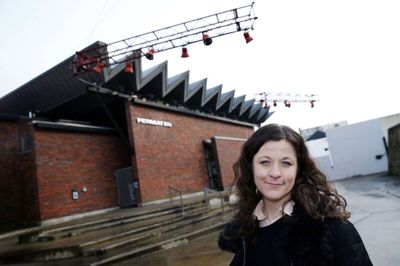Fermatens Rikke Andersen og alle de frivillige er ved at være klar til et musikalsk forår som i gamle dage - uden restriktioner. Foto: Flemming Hansen