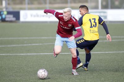 Kenneth Lund scorede alle tre mål i Tjørrings hjemmesejr. Foto: Flemming Hansen