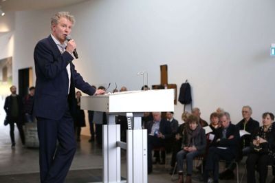 Holger Reenberg og Heart kan vise unge kunstnere i de næste tre år efter milliondonation. Foto: Henrik Ole Jensen