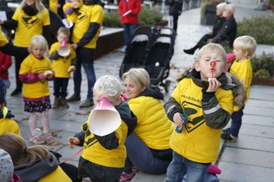 Herning Forældreforening er lukket efter lidt over et år. I stedet går man tilbage og bliver en del af bevægelsen »Hvor er der en voksen?«, som tidligere har stået bag flere demonstrationer i Herning. Foto: Flemming Hansen