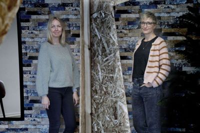 Der er i løbet af de seneste år kommet en del mere bevågenhed på den ellers ret oversete spiseforstyrrelse, Binge Eating Disorder, og det glæder Mette Seerup og Camilla Hersant. De har netop åbnet en klinik, som tilbyder behandling af personer, der lider af tvangsoverspisning. Foto: Henrik Ole Jensen