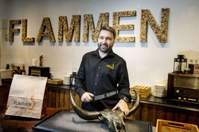Jan Skov er ny chef på den herningensiske del af Flammen-kæden. Foto: Tom Laursen