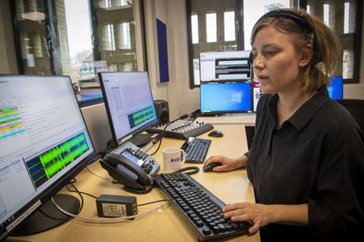 Trods et godt job hos DR i København kunne Anne Øllgaard ikke sige nej til chancen for at opbygge en helt ny radiostation i Aarhus. Foto: Axel Schütt