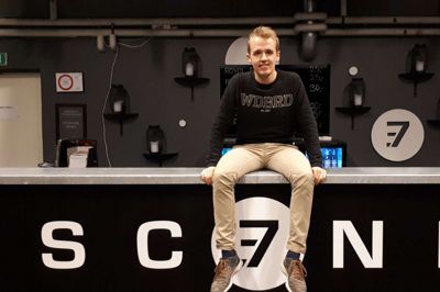 Esben Aarup, der er en af folkene bag Frekvens, byder i aften på en jazzet specialudgave. Foto: Henrik Øster-Jørgensen