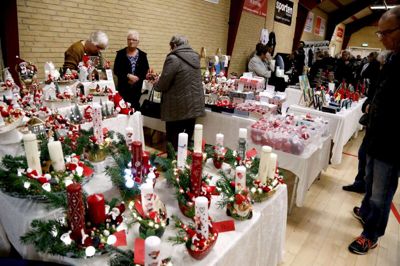 Julemessen var en succes for Vorgod-Barde Hallen. Foto: Henrik Ole Jensen