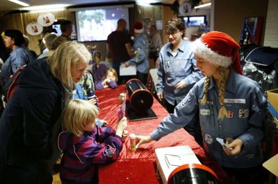 Sunds FDF holder igen julestue i kredshuset Spunk. foto: flemming hansen