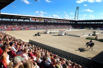 Tilbage i 2013, hvor billedet her stammer fra, var Herning vært for EM i ridning. Foto: Flemming Hansen