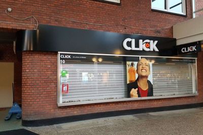 Kreuzfeldt Foto - Click Ikast på Strøget er lukket og åbner ikke igen. Foto: Thomas Vang Nielsen