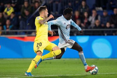 Pione Sisto er i løbet af det seneste år gledet ud af den danske landsholdstrup. Foto: EFE/ Domenech Castello