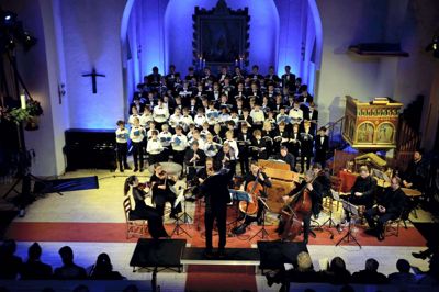 Ensemble MidtVest, Herning Kirkes Drengekor og Skt. Clemens Drengekor kaster sig atter ud i Händels »Messias«. foto: Laurits Dam Gersbøll