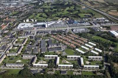 Herning-bydelen Holtbjerg er ifølge Boligministeriet ikke længere et udsat boligområde. Foto: Tom Laursen