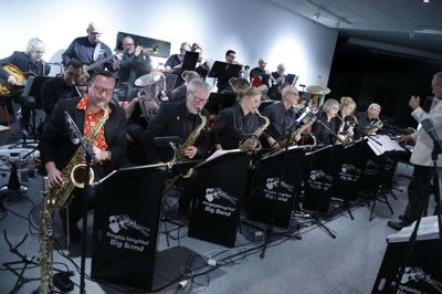 Hof Big Band skule spille julejazz i Vestjyllands Kunstpavillon tirsdag aften, men det er nu aflyst. Foto: Henrik Ole Jensen