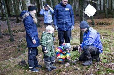 Lind FDF har trukket flere medlemmer til efter indførelsen af Familie FDF, hvor de voksne bliver en del af aktiviteterne. De ekstra medlemmer har skabt behovet for, at naturpladsen ved Tavlundvej udvides med en bålhytte og flere shelters. foto: tom laursen