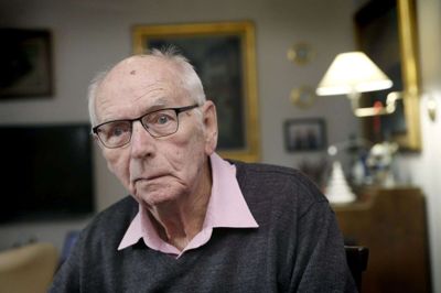 Henry Ødgaard var i Herning Folkeblad i anledning af sin 90-års fødselsdag for snart to år siden. Foto: Flemming Hansen