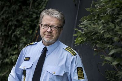 Ole Henriksen indstiller karrieren ved Midt- og Vestjyllands Politi efter mere end 40 år ved politiet. Foto: Tom Laursen