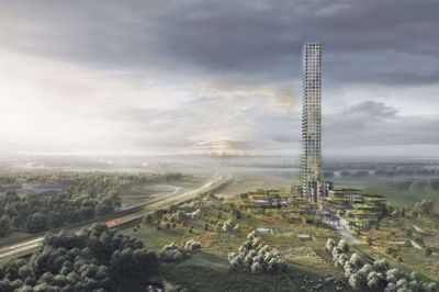 Bestseller Tower & Village-projekt i Brande står fortsat på standby. Foto: PR-foto