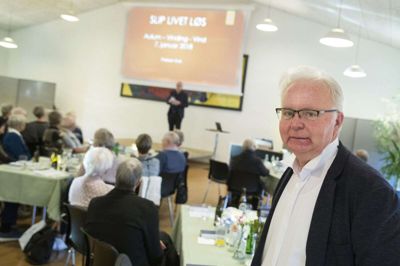 Ronald Risvig er præst i Aulum-Vinding-Vind Valgmenighed og med til at arrangere højskoledagen på søndag. Foto: Tom Laursen