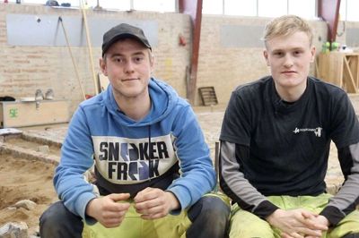 Anders Christiansen (t.h.) og Simon Milo Spring blev sidste år nummer to til DM i Skills. I år går de efter sejren. Foto: PR-Foto
