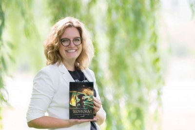 Lene Dybdahl er nomineret for sin ungdomsroman »Ildstorm«. Foto: Pr-foto