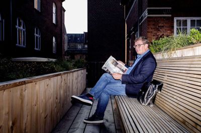 Chefredaktør Jacob Nybroe siger, at tegningen ikke har haft til hensigt at håne eller latterliggøre. Foto: Uffe Weng/Ritzau Scanpix