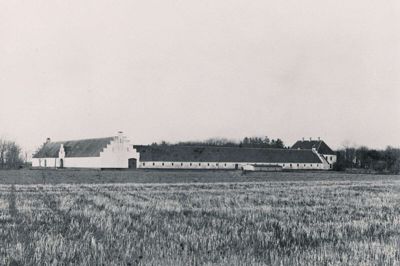 Der var angiveligt usømmelige forhold i det varme hø i laden på Herningsholm. Foto: Lokalhistorisk arkiv