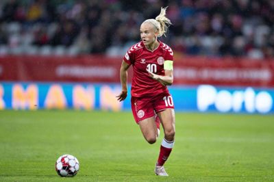 Pernille Harder gav Danmark en drømmestart mod Norge, men det endte med et dansk nederlag på 1-2. Foto: Henning Bagger/Ritzau Scanpix