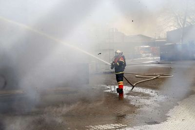 Beredskabschefen har ros til sine tropper. De gjorde en forskel den dag, og der blev truffet mange rigtige beslutninger undervejs. Foto: Flemming Hansen
