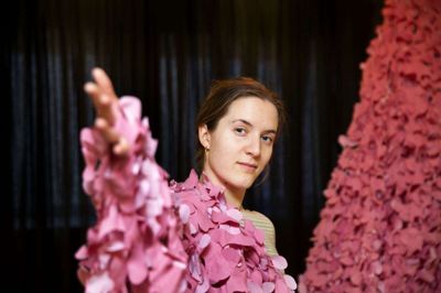 Der skulle have været premiere på »Mombie« med Line Vejgaard i hovedrollen på torsdag, men Team Teatret må lukke ned ligesom alle andre. Foto: Tom Laursen