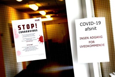 Corona forberedelser på Sygehuset.