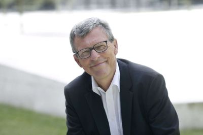 Rektor Søren Brøndum, Herning Gymnasium, har sidste arbejdsdag fredag 27. marts, men får på grund af corona-situationen ikke mulighed for at sige farvel til medarbejdere og elever. Foto: Henrik Ole Jensen