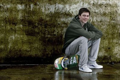 Danmarks bedste skater, Mads Christensen fra Herning, er bekymret for, om OL i skate-boarding i Japan til sommer bliver aflyst på grund af coronakrisen. Foto: Henrik Ole Jensen