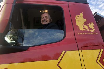Den herningensiske vognmand Poul Jørgensen er en af de fire underskrivere til en planlagt demonstration på mandag, hvor lastbiler vil blokere for trafikken. Foto: Henrik Lind Jørgensen