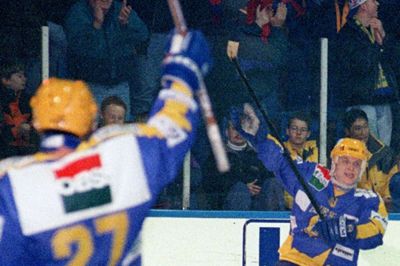 Præcis sådan her husker mange hockeyfans fra Herning Erkki Mäkelä. Foto: Nils Lund