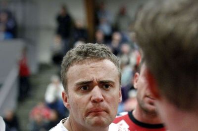 Frans Hjort Hammervar blot 26 år gammel, da han tiltrådte i HC Midtjylland, der netop havde sikret sig oprykning til landets bedste håndboldrække. Foto: Tom Laursen