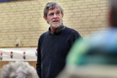 Søren Ryge er mandag aften konferencier, når Hernings kulturliv fejrer befrielsen. Foto: Henrik OLe Jensen