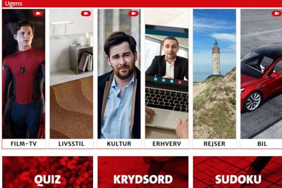 Herning Folkeblads nye digitale søndagunivers åbner i dag på forumsondag-herning.dk. Foto: Screenshot