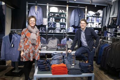 Martin Søndergaard åbnede butikken på kirkegade i 2015. Dengang var det med makkeren Martin Kristensen som medejer, men sidste år overtog Martin Søndergaard hans andel af butikken, så han nu har det fulde ejerskab. Foto: Tom Laursen