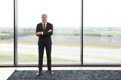 Mascot-direktør Michael Grosbøl forventer et overskud på 100-170 millioner kroner i 2020. Foto: Mascot International