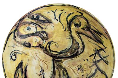 Carl-Henning Pedersens keramiske arbejder vises i Middelfart. Udstillingen kan ses frem til 20. december.
