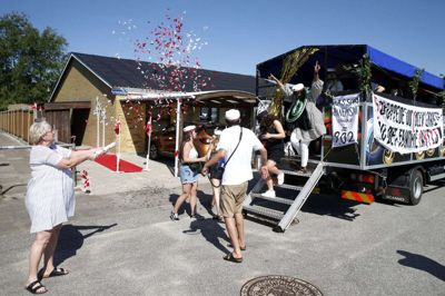 Heller ikke i år får corona lov til at sætte en stopper for studenterkørslen. Foto: Flemming Hansen