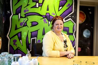 Hos det lokale Headspace-center i Herning, der holder til i Huset No7, er det Susanne Mathiesen, der er centerchef. Foto: Tom Laursen