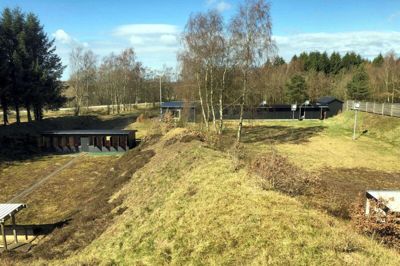 Ørre Skytteforenings nuværende anlæg skal opgraderes og udvides, hvis det kan lykkes at skaffe 3,3 millioner kroner. Foto: Ørre Skytteforening
